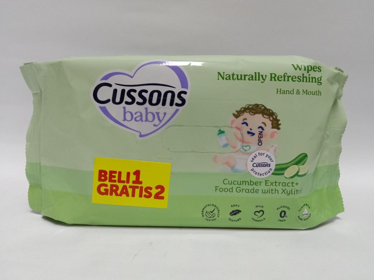 CUSSONS BABY WPES NAT 45S