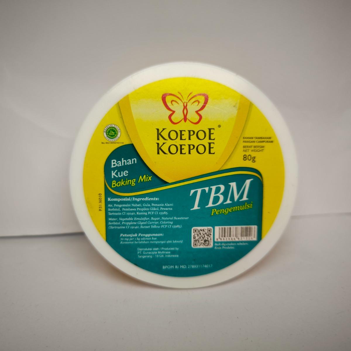 KOEPOE-KOEPOE T B M (B) 80 GR