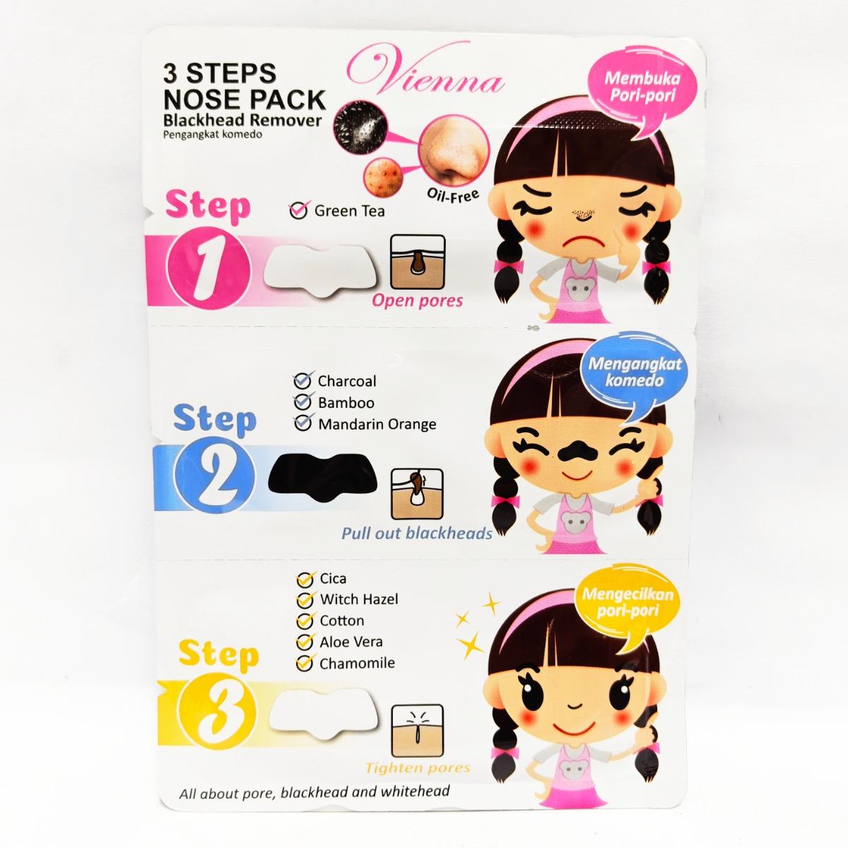 VIENNA  3 STEP NOSE PACK
