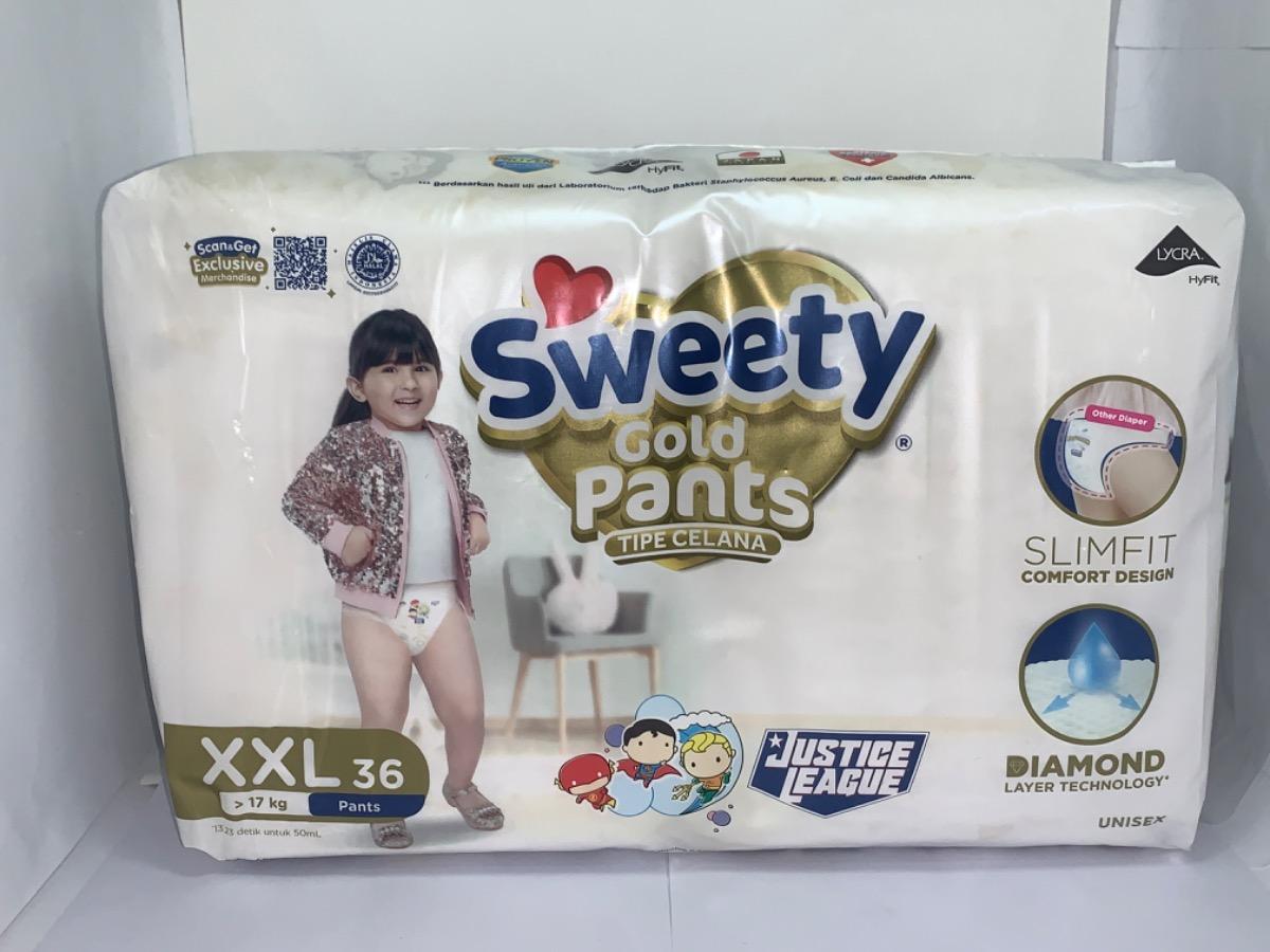 SWEETY GOLD PANTS XXL36