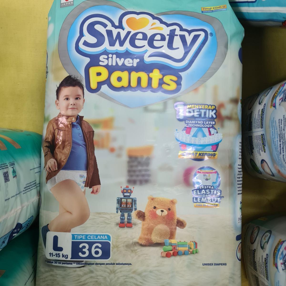 SWEETY SILVER PANTS L40