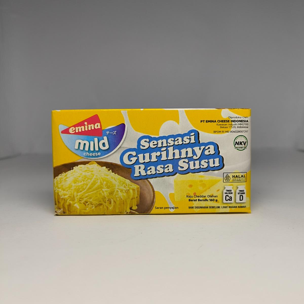 EMINA CHEESE MILD SUSU 165GR