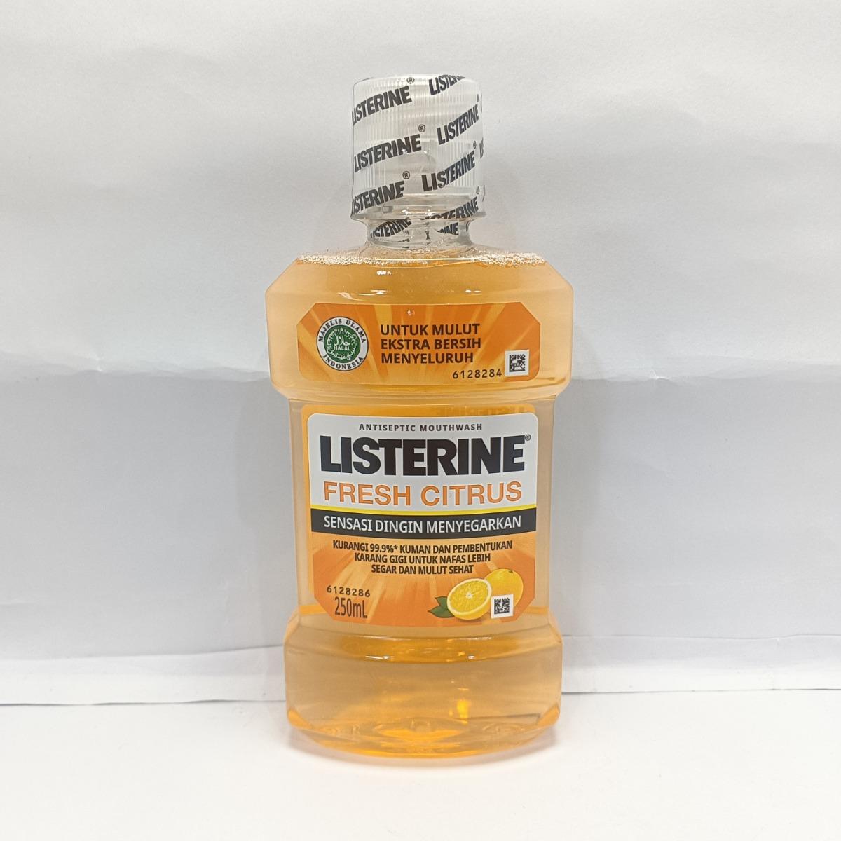 LISTERINE FRESH CITRUS 250ML
