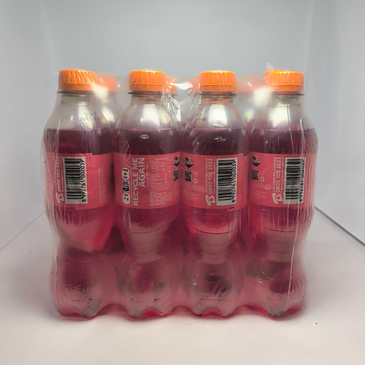 FANTA PET STRW 390ML 12 S