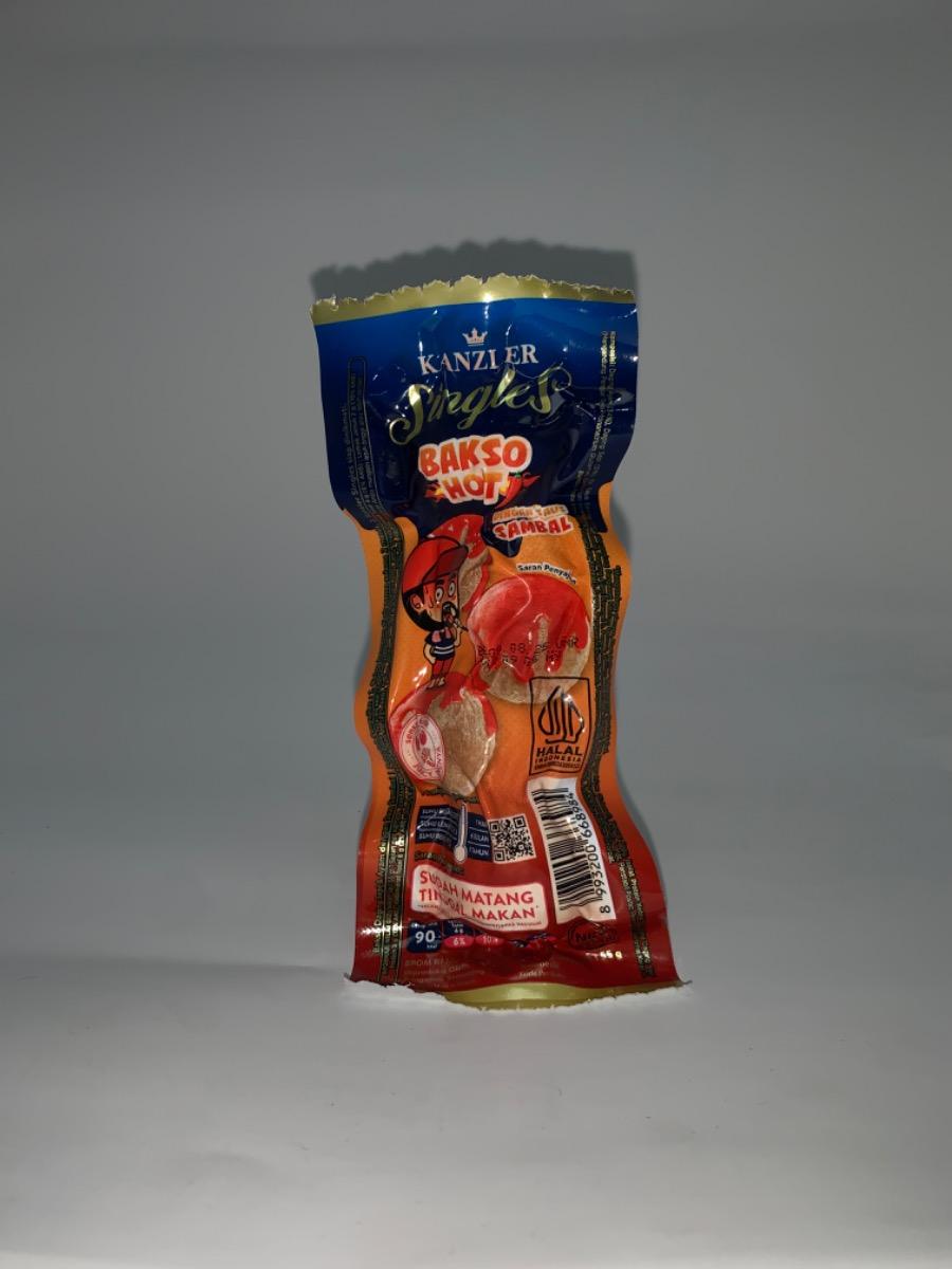 KANZLER SINGLES BAKSO HOT 48GR