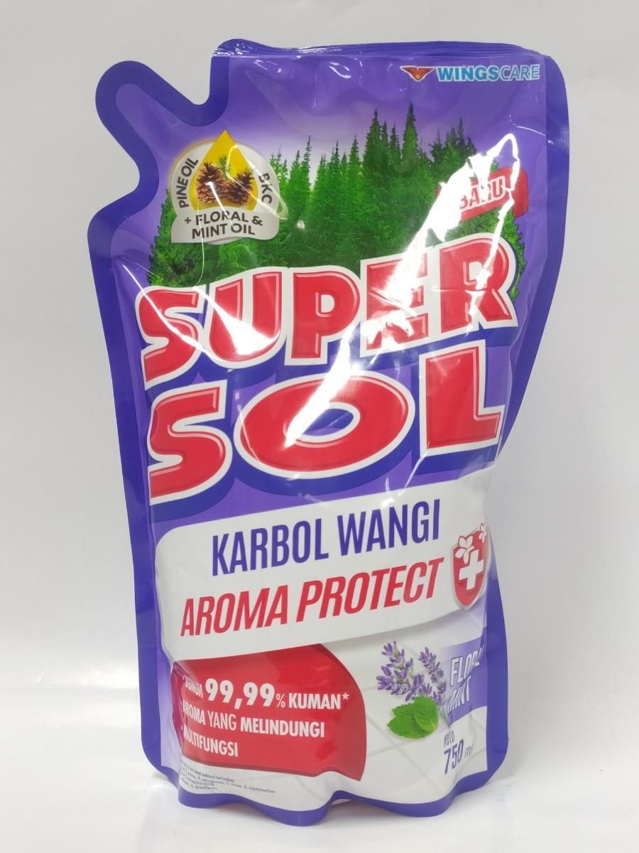 SUPERSOL CARBOL FLORAL MNT 750