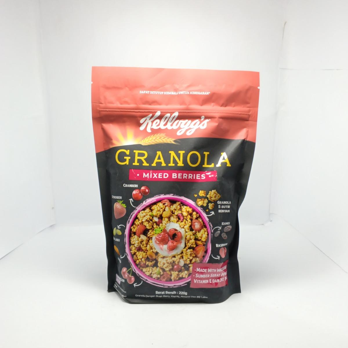 KELLOGS MIXD BERIES GRNOLA 220