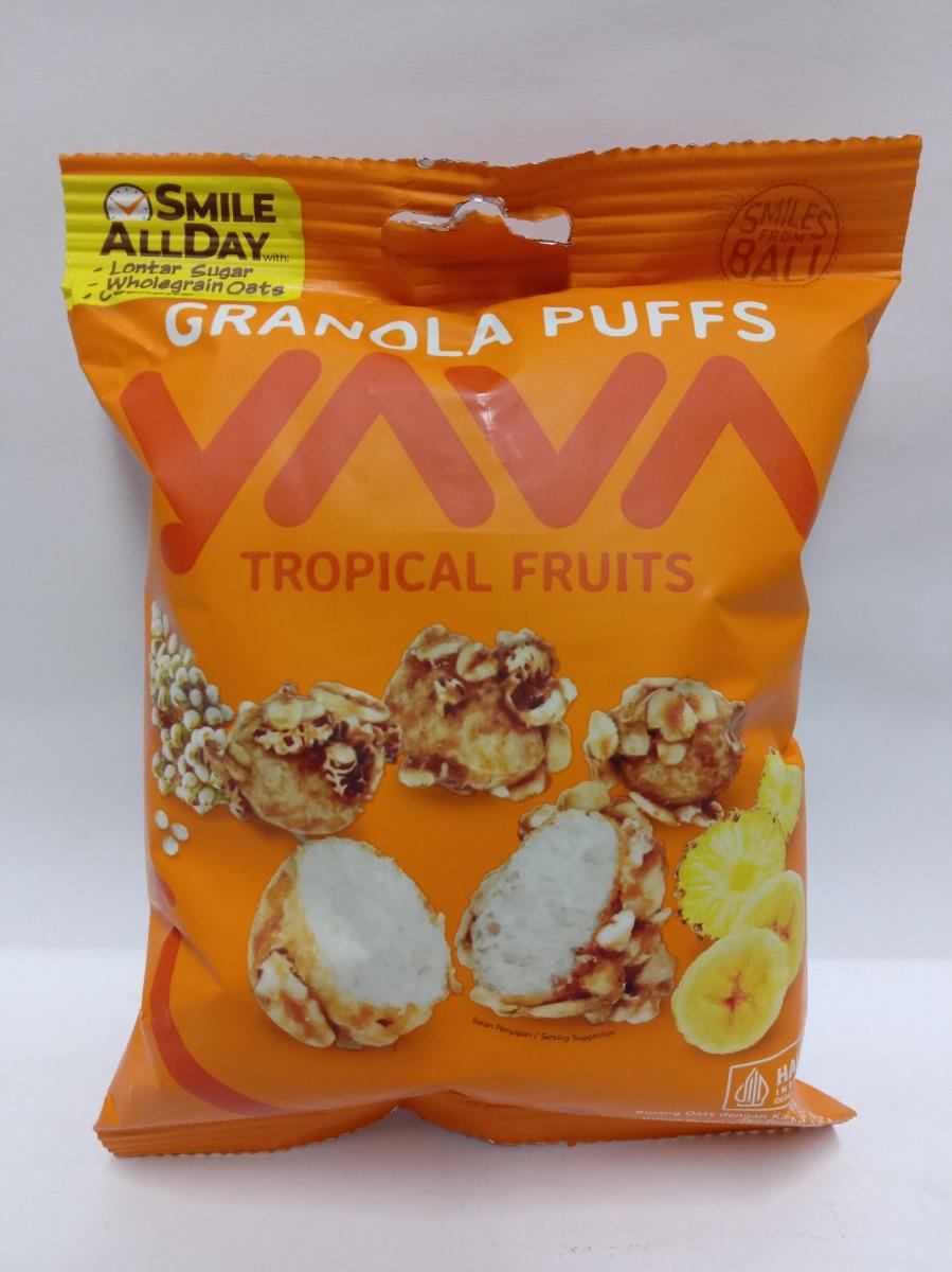 YAVA GRNLA PUFFS TRPCL FRUIT35