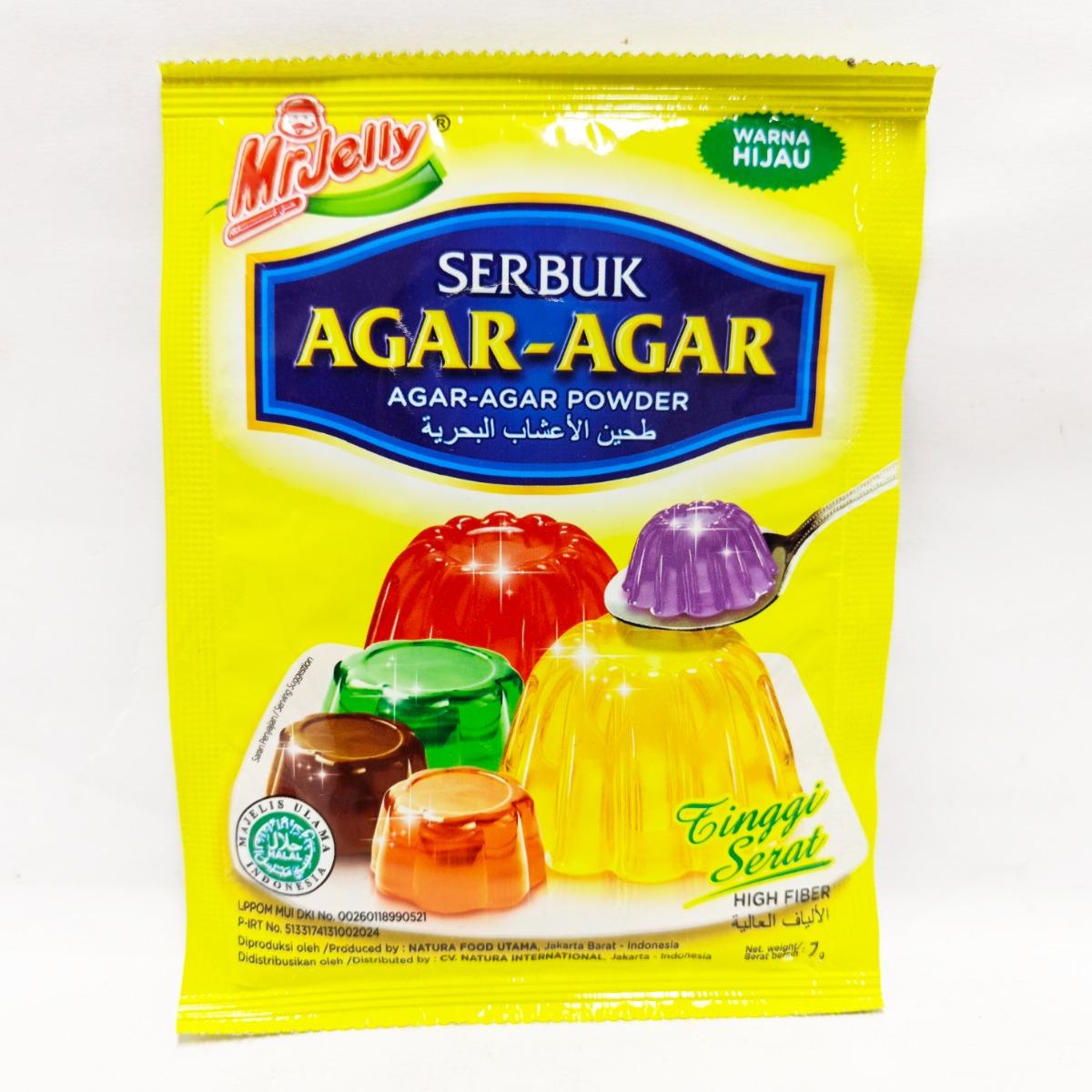 MR.JELLY AGAR-AGAR HIJAU 7GR