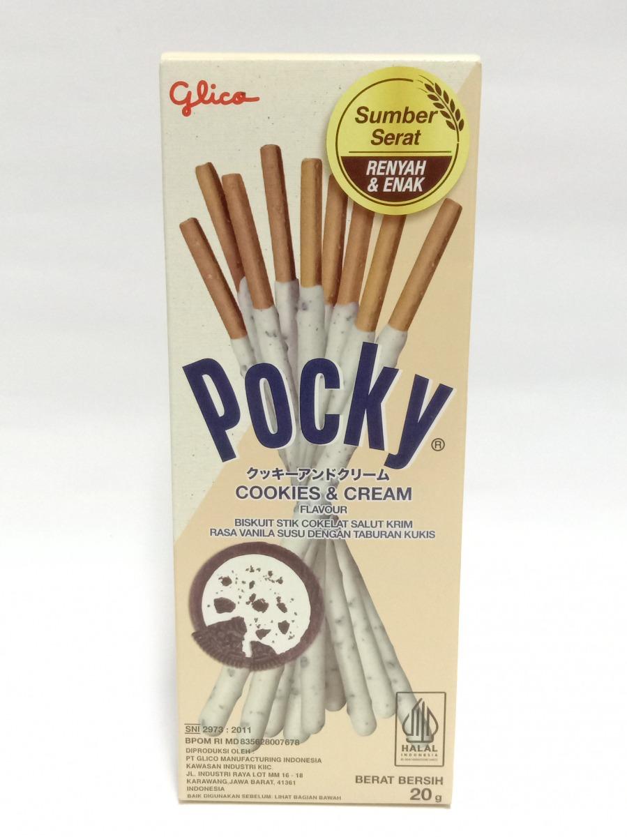 POCKY COOKIES CREAM STICK BISCUIT 22GR