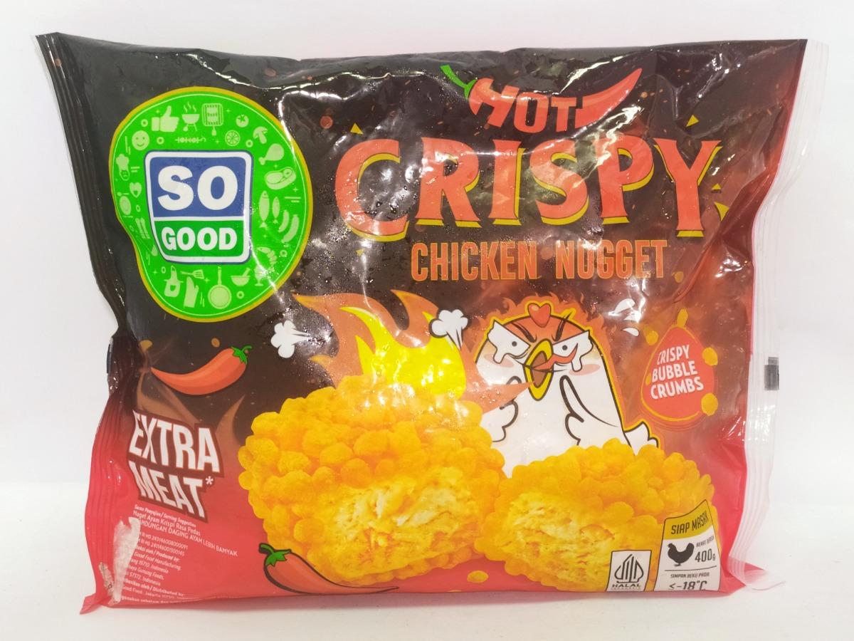 SO GOOD HOT CRISPY CHICKEN NUGGET 400GR