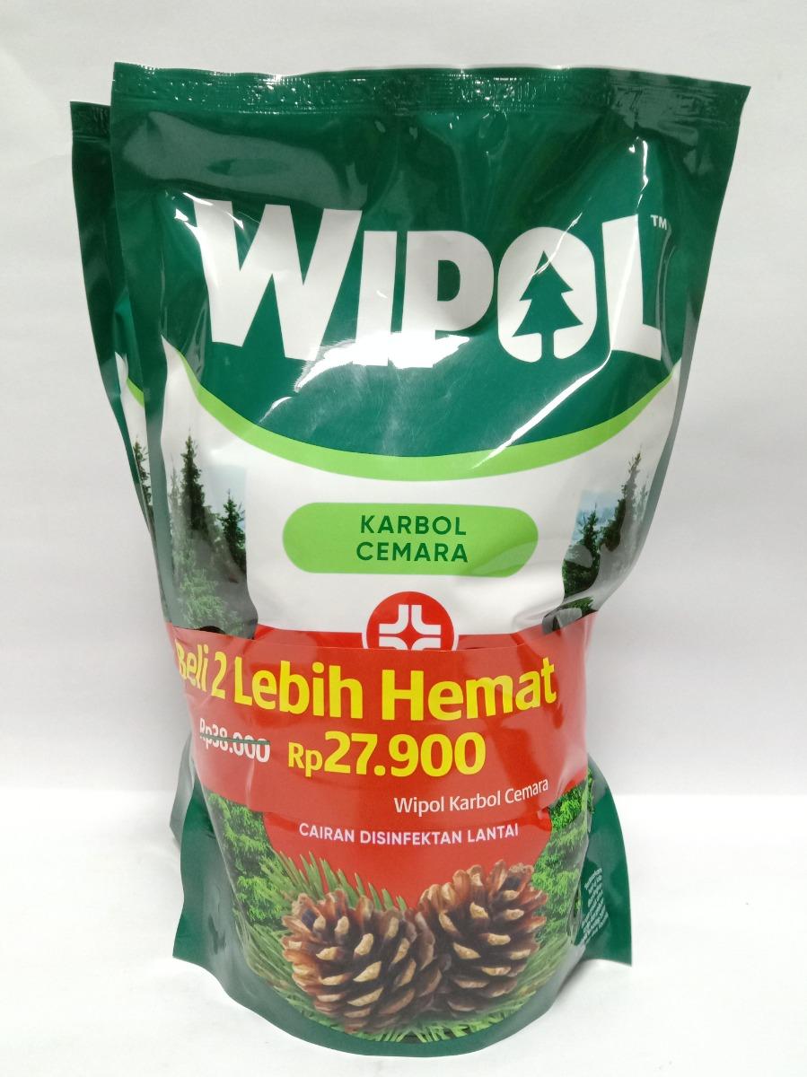WIPOL KARBOL CEMARA PCH 2X750ML