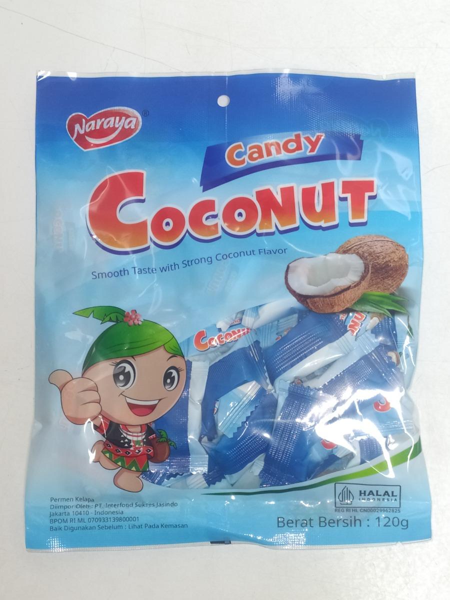 NARAYA COCONUT CANDY 120GR