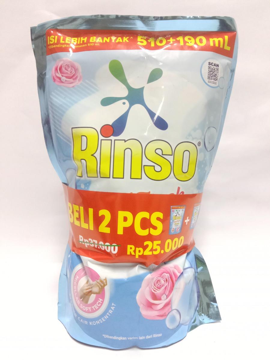 RINSO MICELLAR SOFT PCH 2X700ML