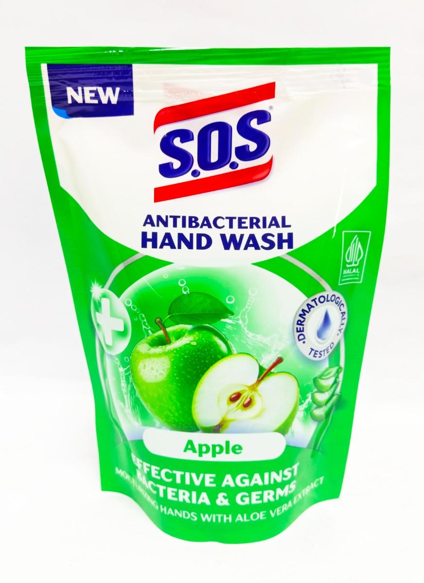 SOS ANTIBACTERIAL HW APPLE FLORAL 300ML