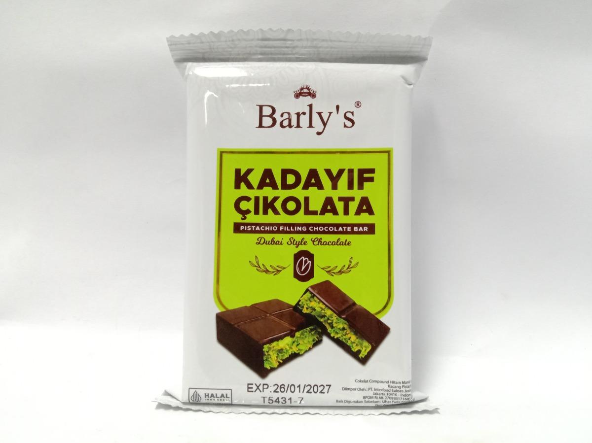 BARLY`S DUBAI PSTCHIO FILLNG CHOCO 70GR