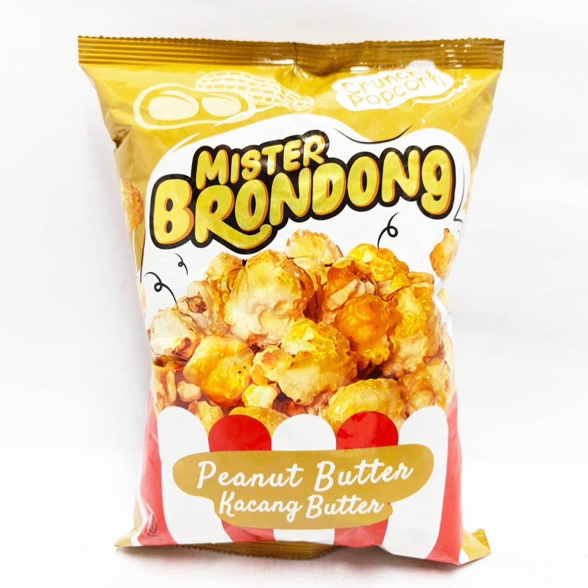 MISTER BRONDONG POPCORN PEANUT 80GR
