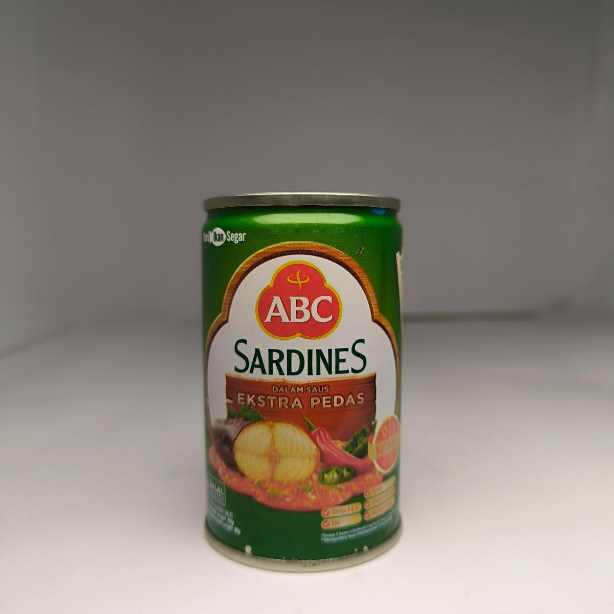 ABC SARDINES EXTRA HOT 155 GR