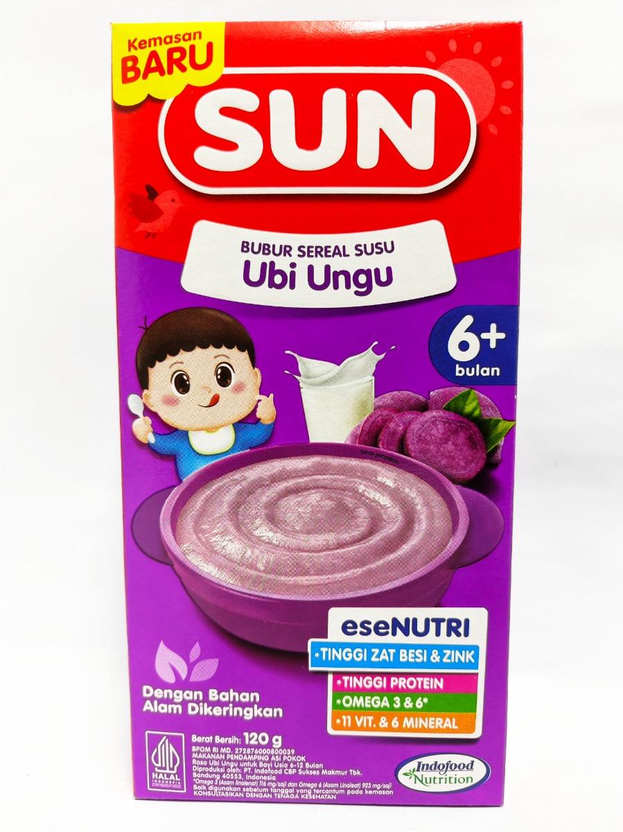 SUN BUBUR SEREAL UBI UNGU 120G