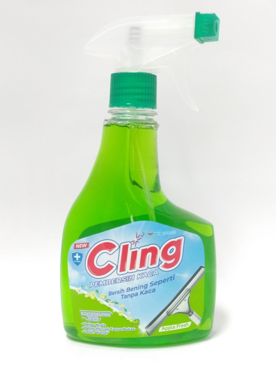 CLING GLASS CLEAN APP 440ML