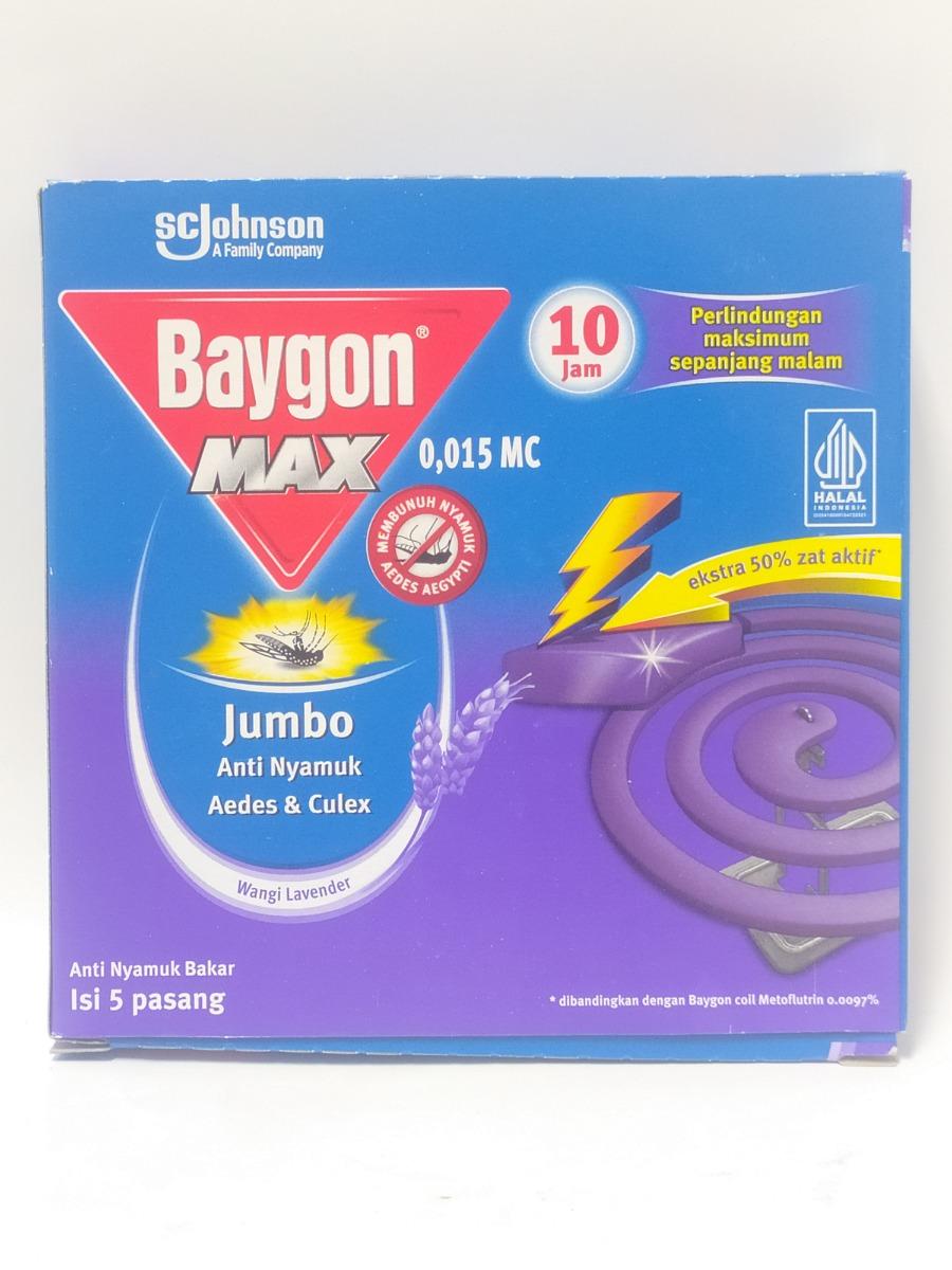 BAYGON COIL JUMBO LAVENDER 5`S