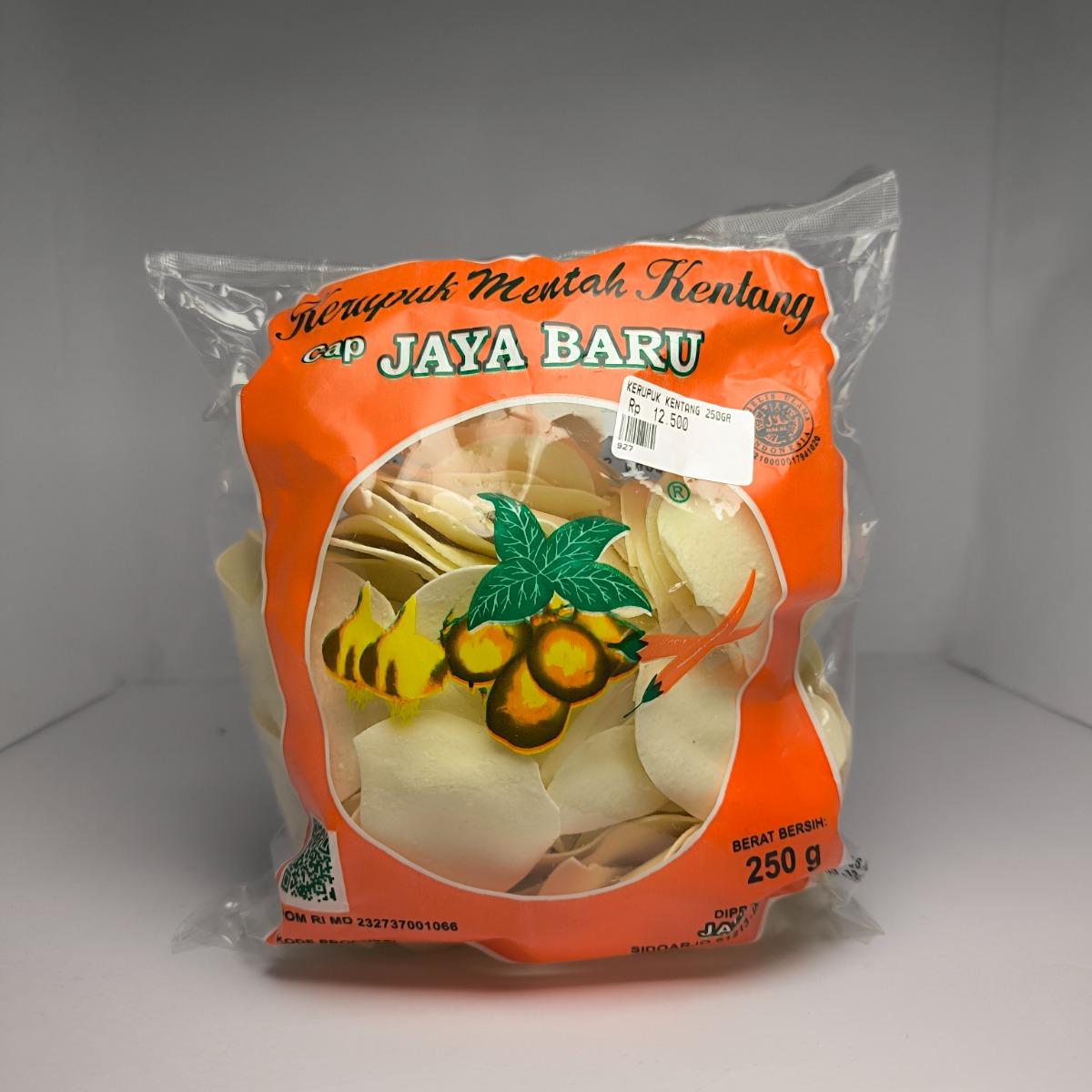 KERUPUK KENTANG JAYA BARU250GR