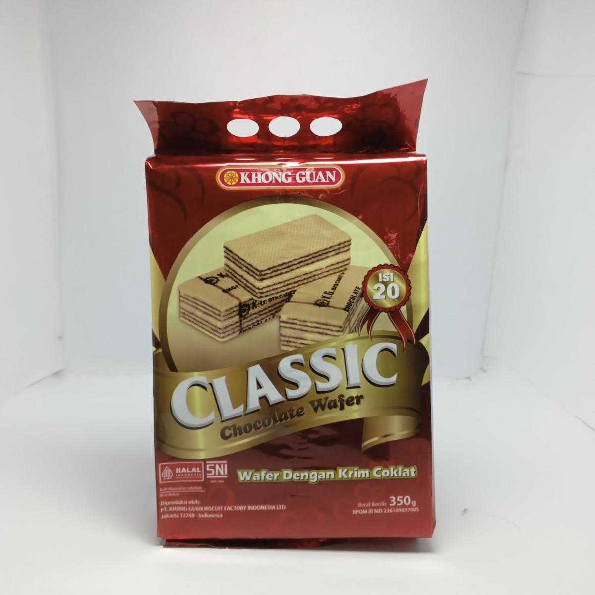 KG CLASSIC WAFER CHOCO 350 GR